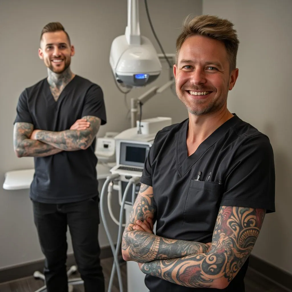 Equipo de láser para eliminación de tatuajes