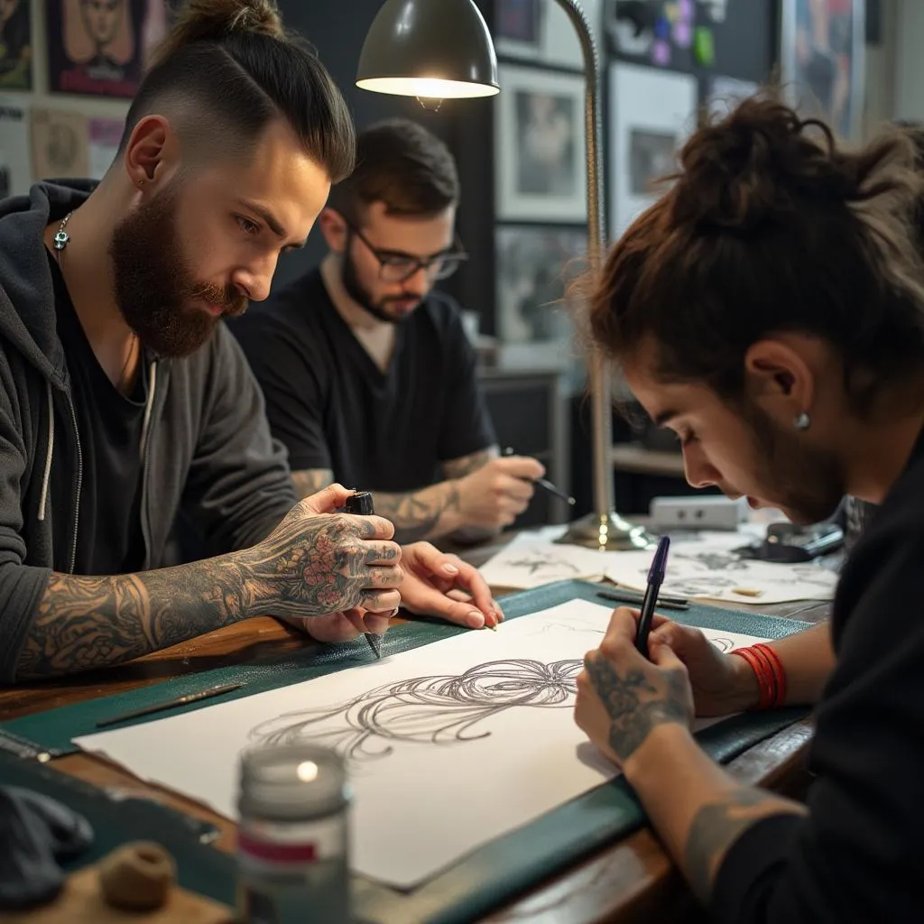 Taller de diseño de tatuajes