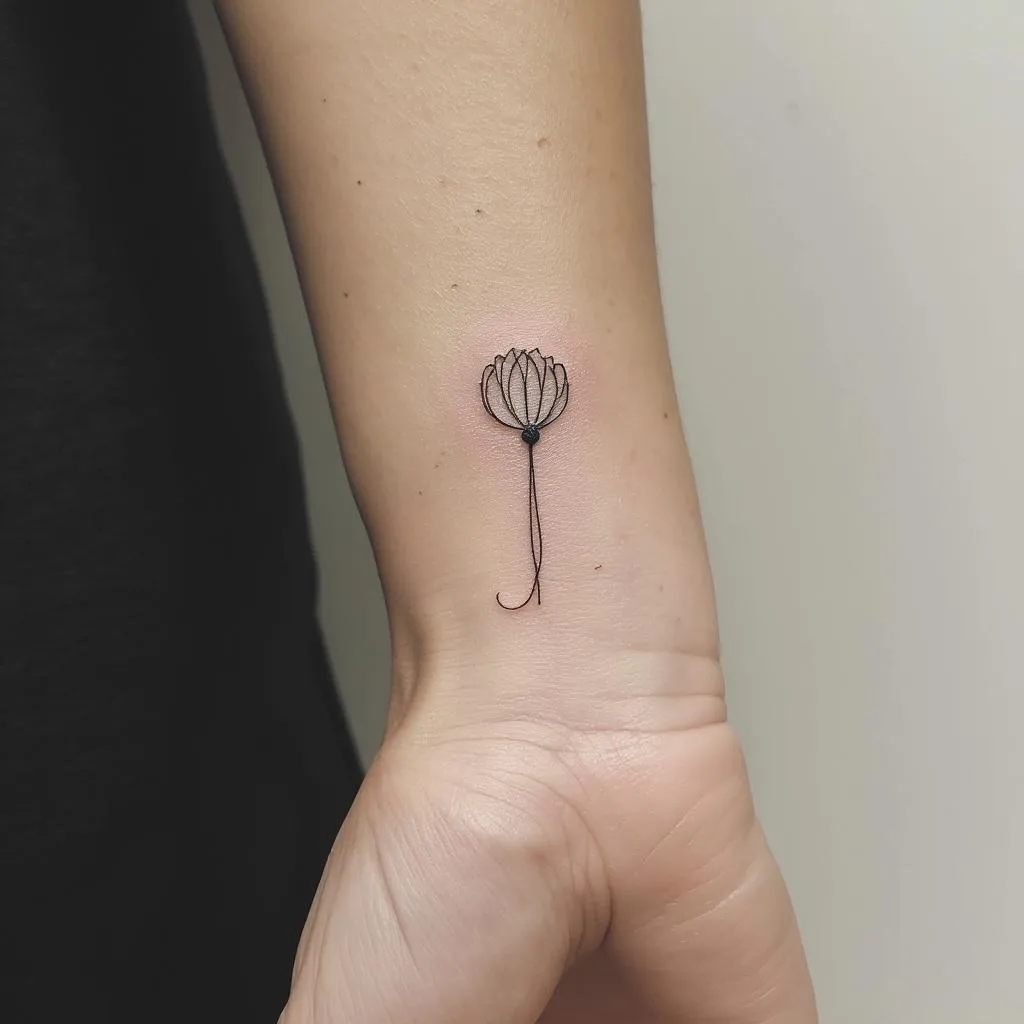 Tatuaje minimalista