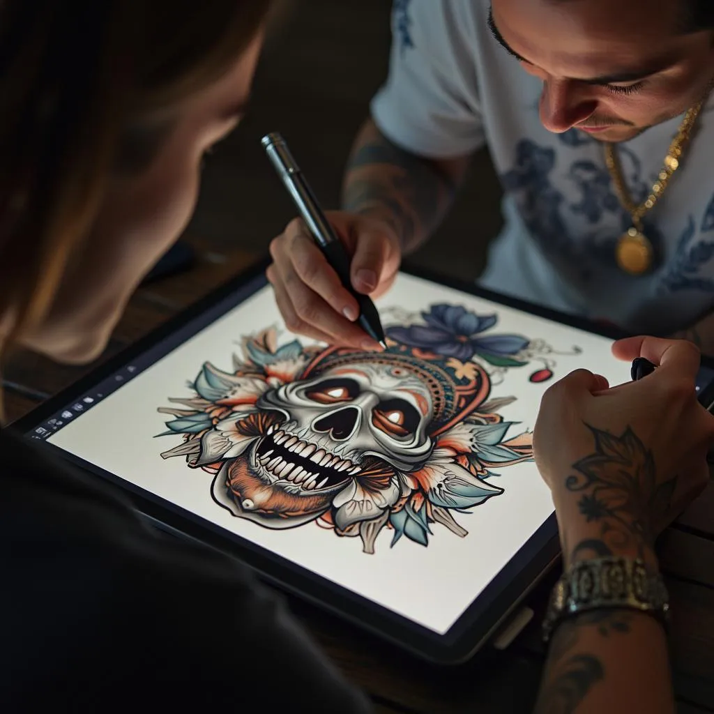 Diseño personalizado de tatuaje